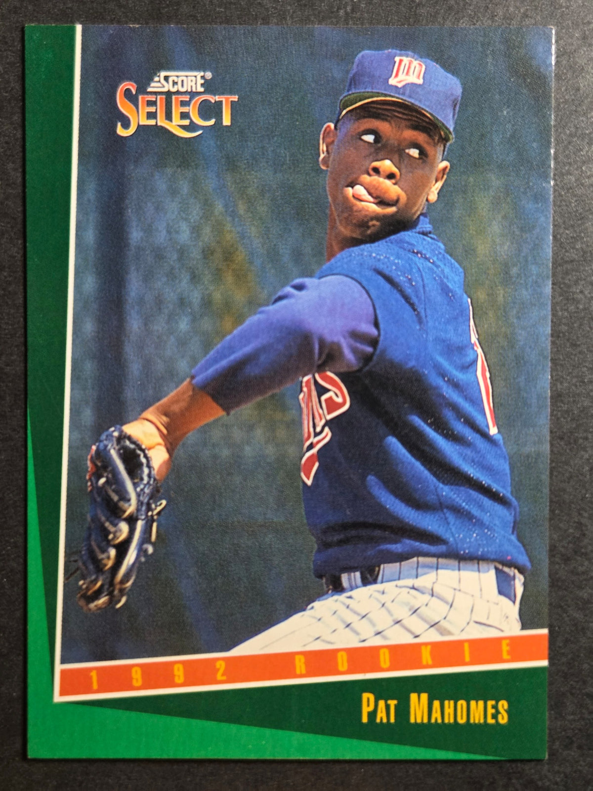 1993 Select Pat Mahomes #324 Minnesota Twins Excellent