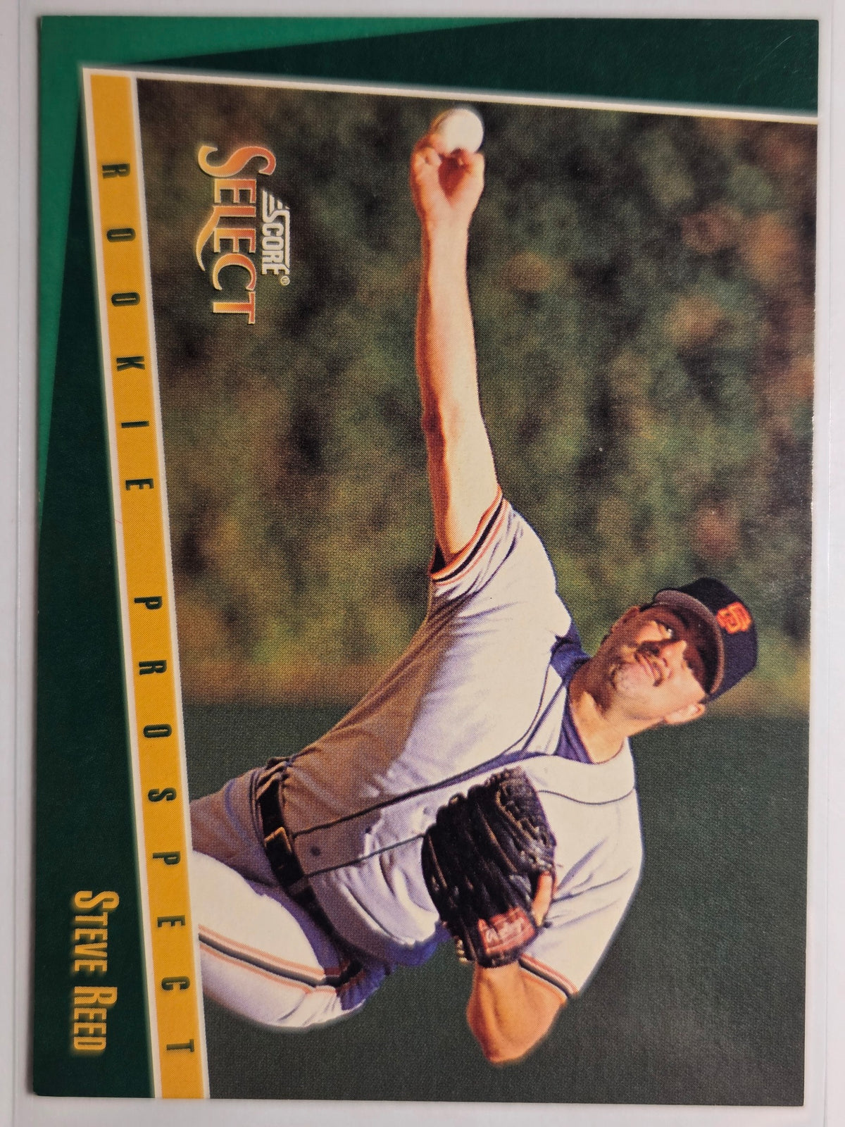 1993 Select Steve Reed #351 RC San Francisco Giants Excellent