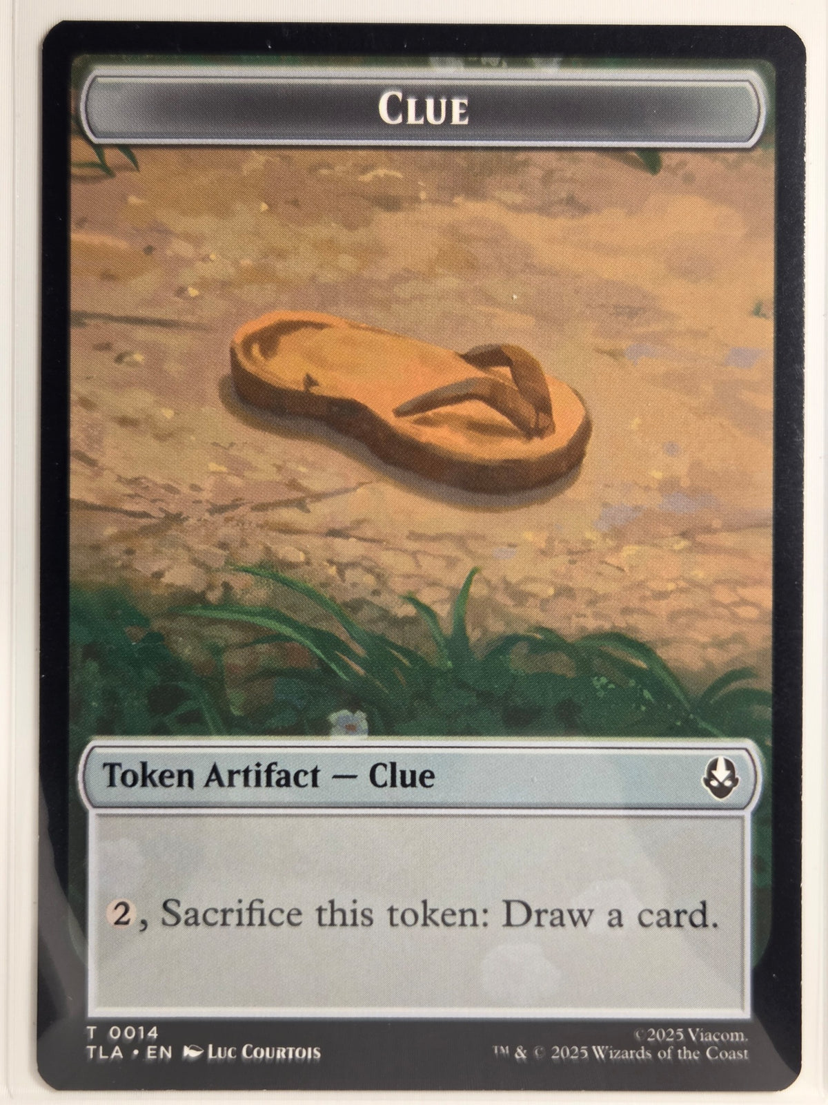 Avatar: The Last Airbender Ally (0005) // Clue (0014) Double-Sided Token NM