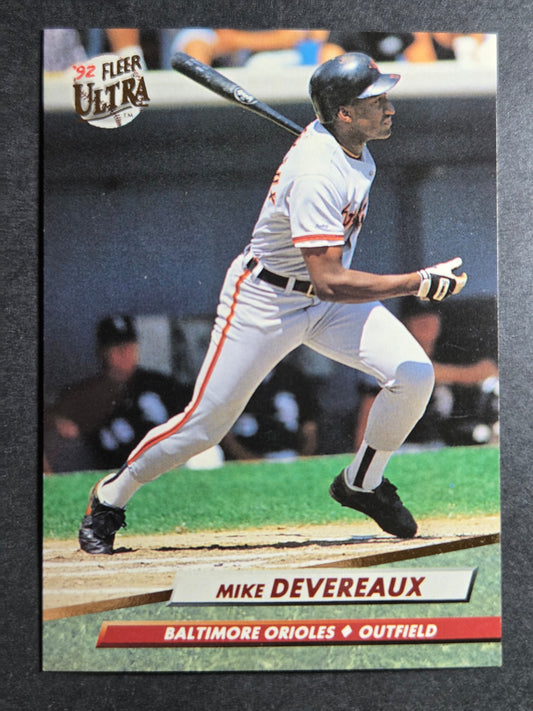 1992 Ultra Mike Devereaux #2 Orioles Excellent