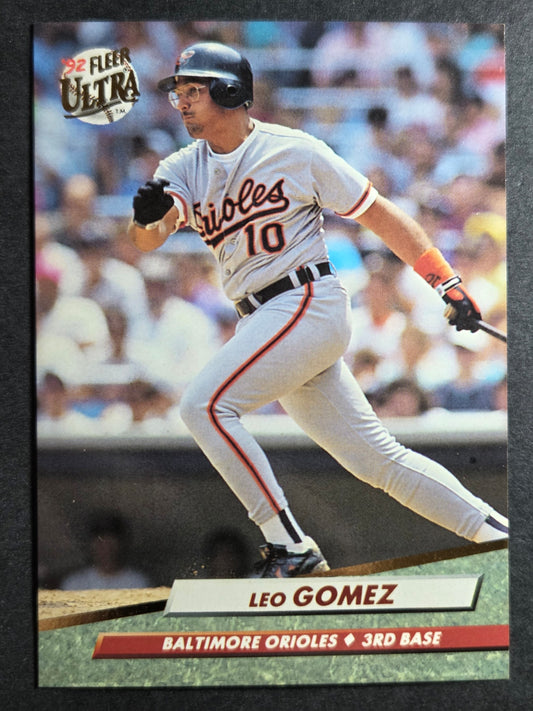 1992 Ultra Leo Gomez #4 Orioles Excellent