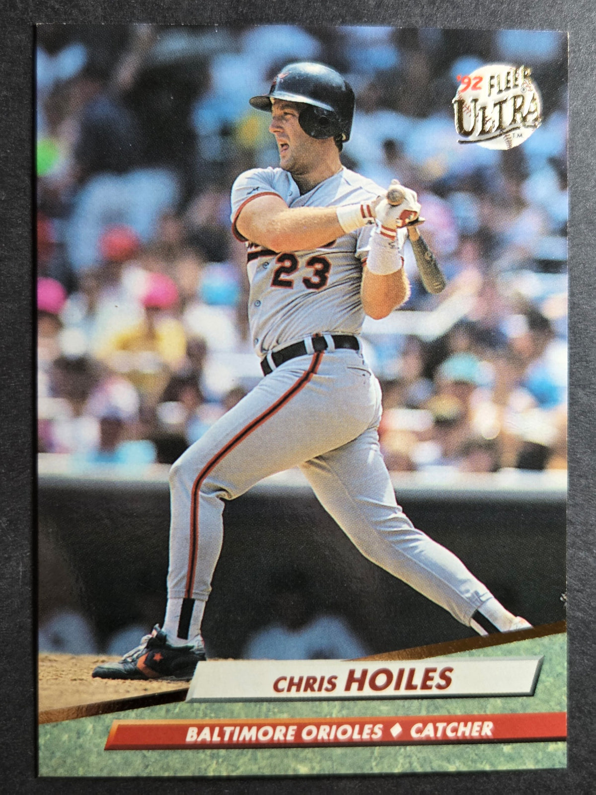 1992 Ultra Chris Hoiles #5 Orioles Excellent