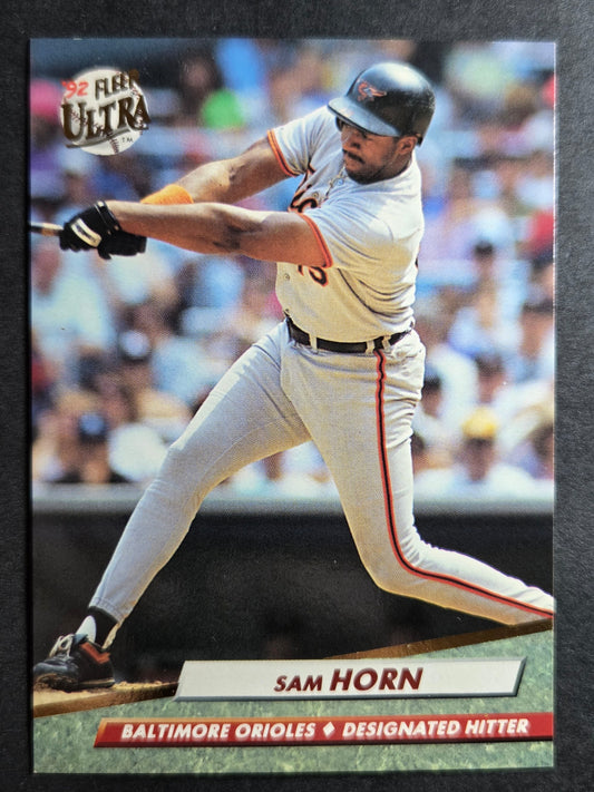 1992 Ultra Sam Horn #6 Orioles Excellent