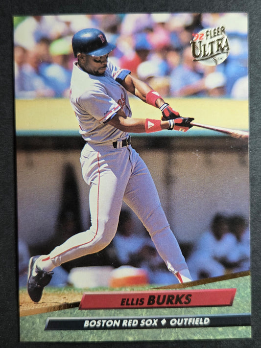 1992 Ultra Ellis Burks #13 Red Sox Excellent