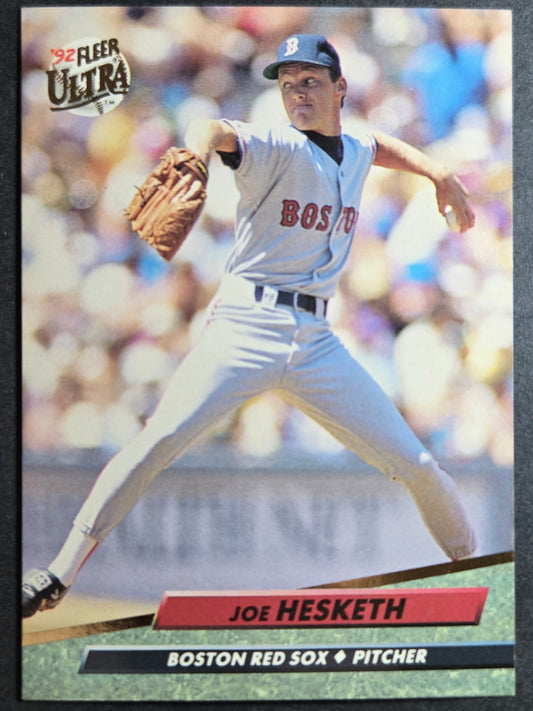 1992 Ultra Joe Hesketh #17 Red Sox Excellent