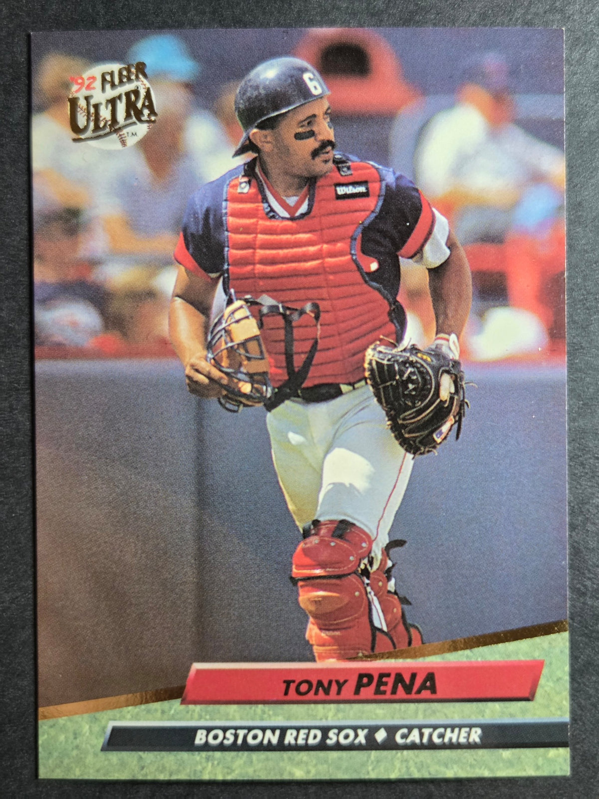 1992 Ultra Tony Pena #18 Red Sox Excellent