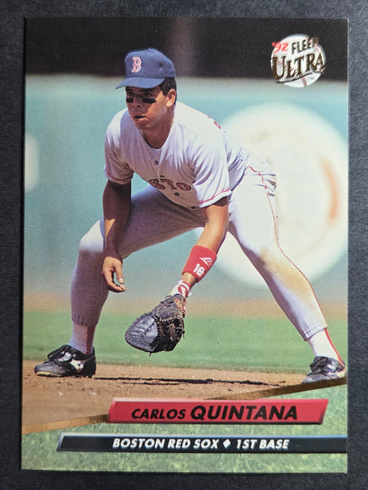 1992 Ultra Carlos Quintana #19 Red Sox Excellent