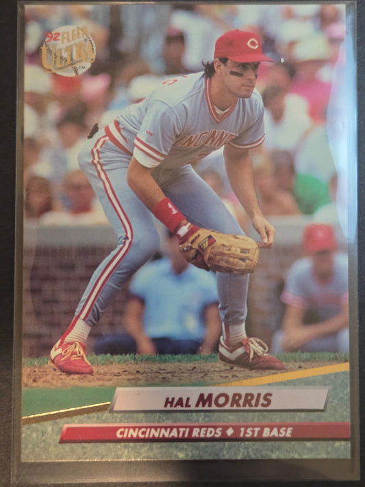 1992 Ultra Hal Morris #192 Reds Excellent