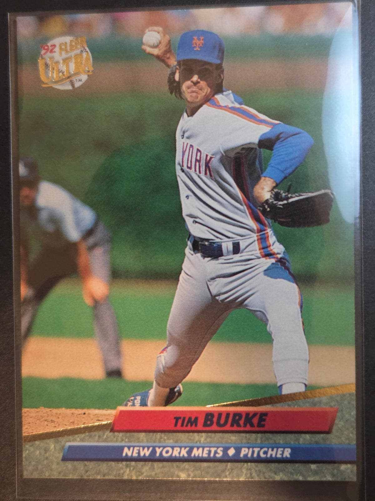 1992 Ultra Tim Burke #228 Mets Excellent
