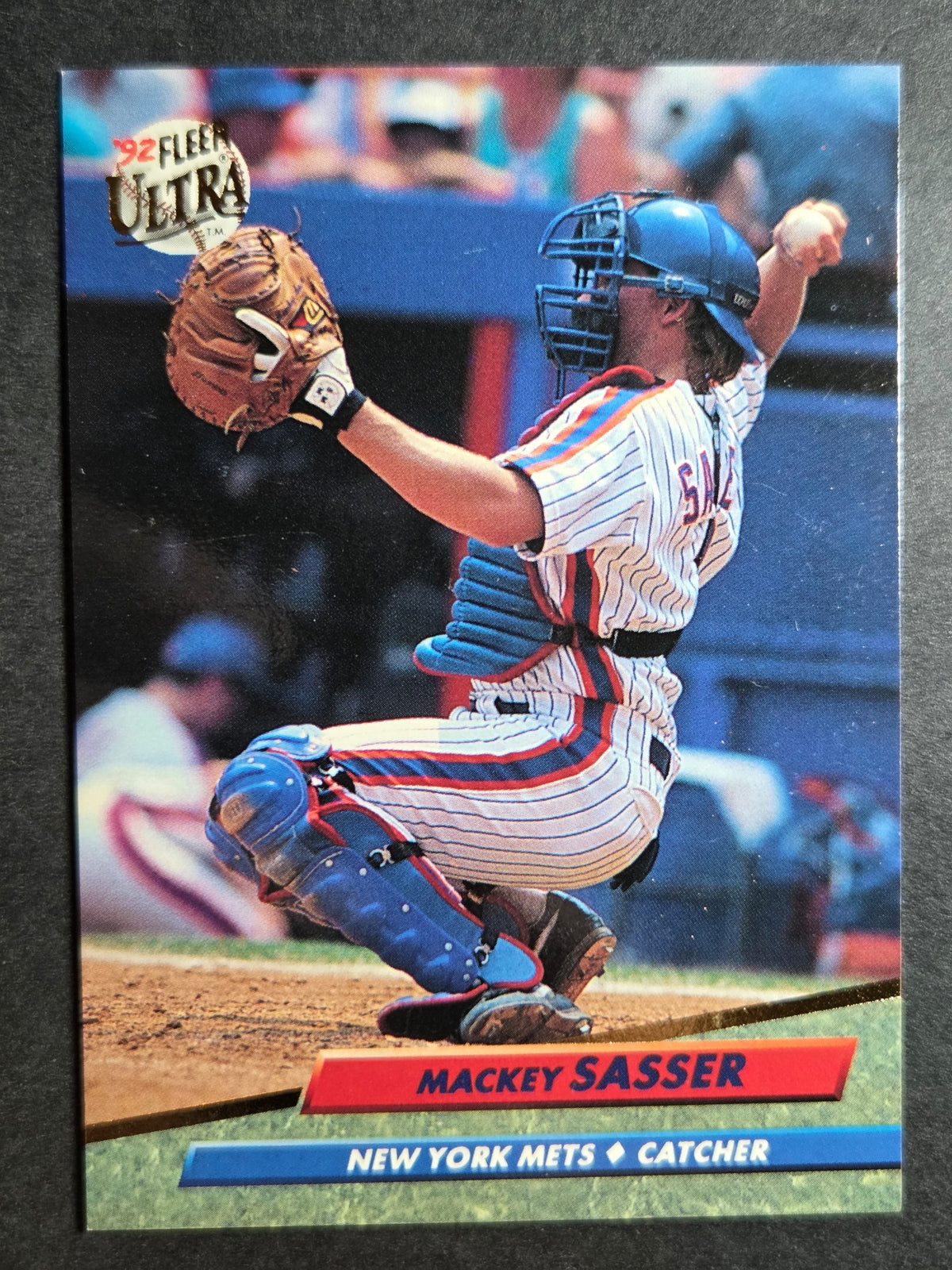 1992 Ultra Mackey Sasser #237 Mets Excellent