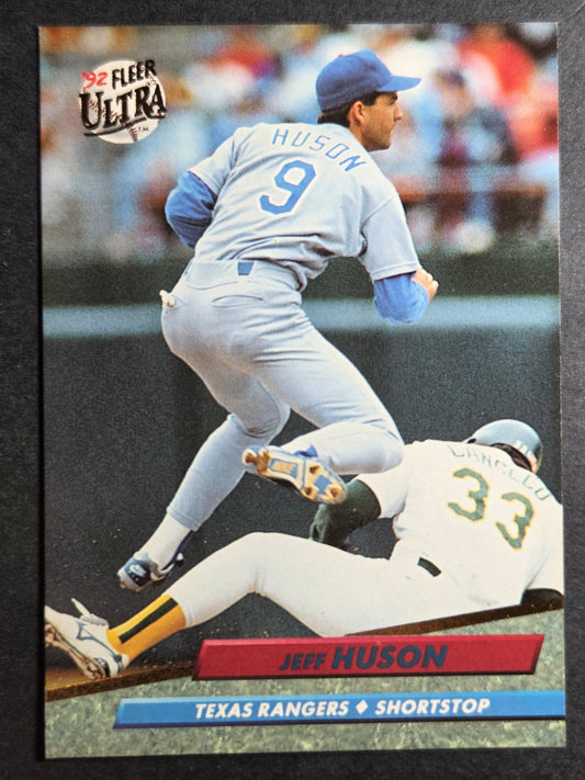 1992 Ultra Jeff Huson #133 Rangers Excellent
