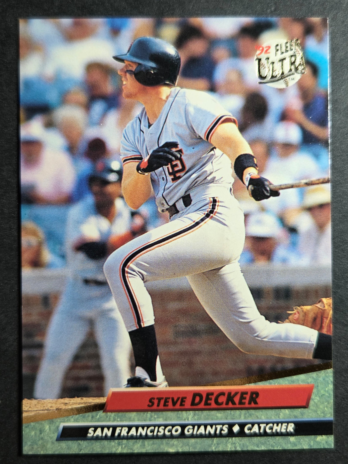 1992 Ultra Steve Decker #289 Giants Excellent