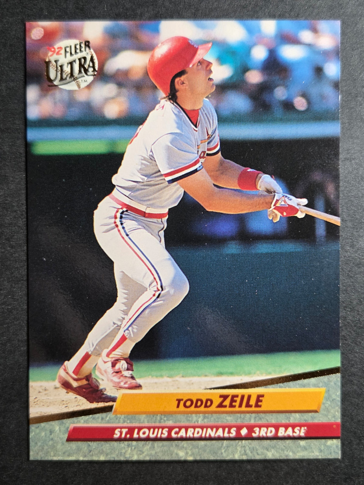 1992 Ultra Todd Zeile #273 Cardinals Excellent