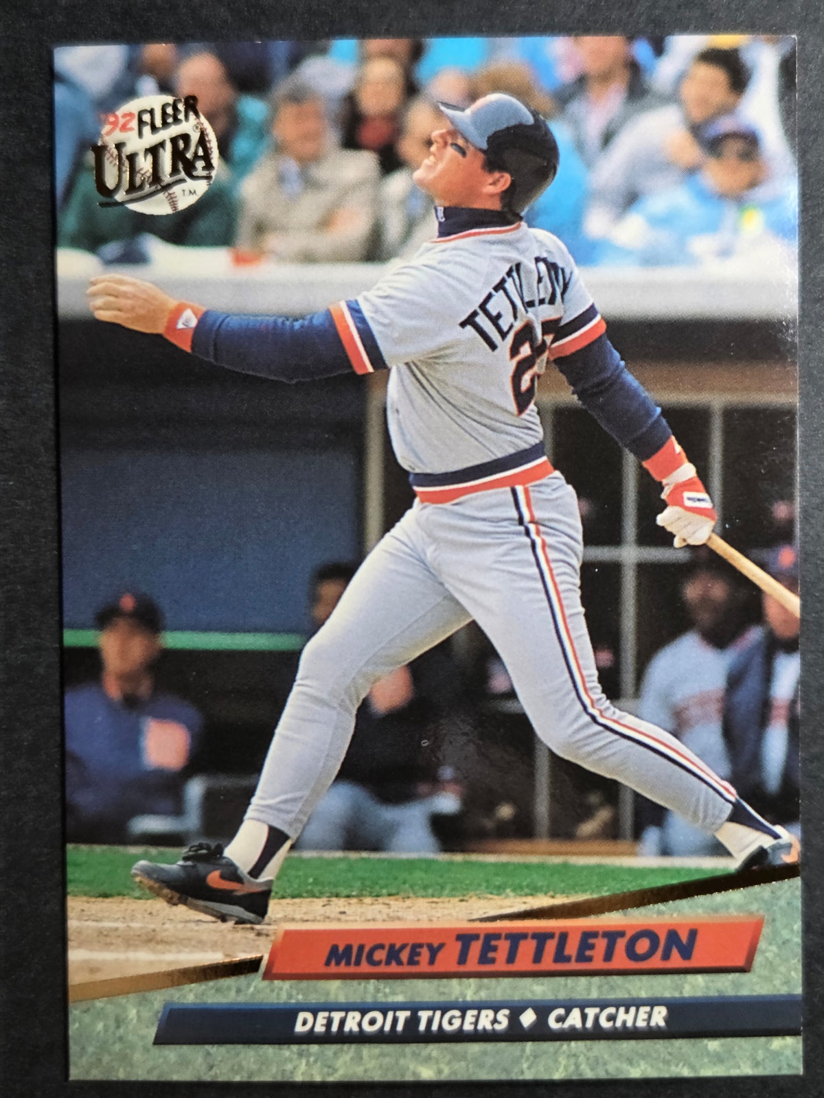1992 Ultra Mickey Tettleton #63 Tigers Excellent