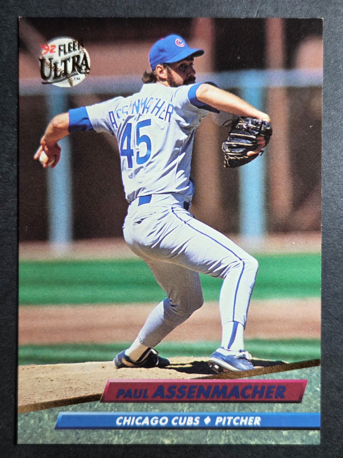1992 Ultra Paul Assenmacher #172 Cubs Excellent