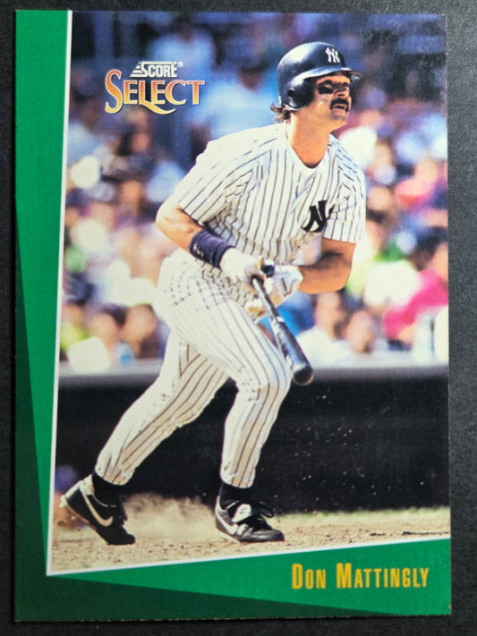 1993 Select Don Mattingly #24 New York Yankees Excellent