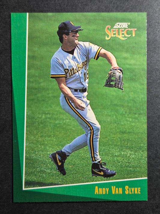 1993 Select Andy Van Slyke #35 Pittsburgh Pirates Excellent