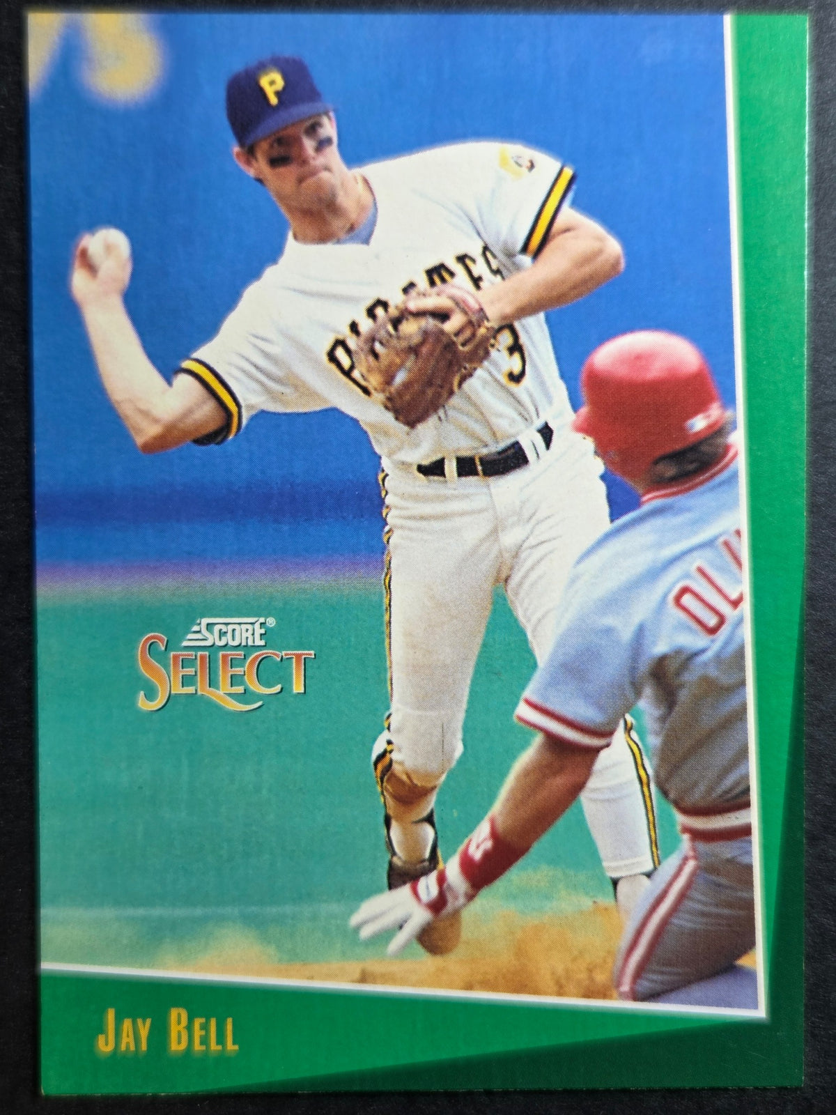 1993 Select Jay Bell #81 Pittsburgh Pirates Excellent