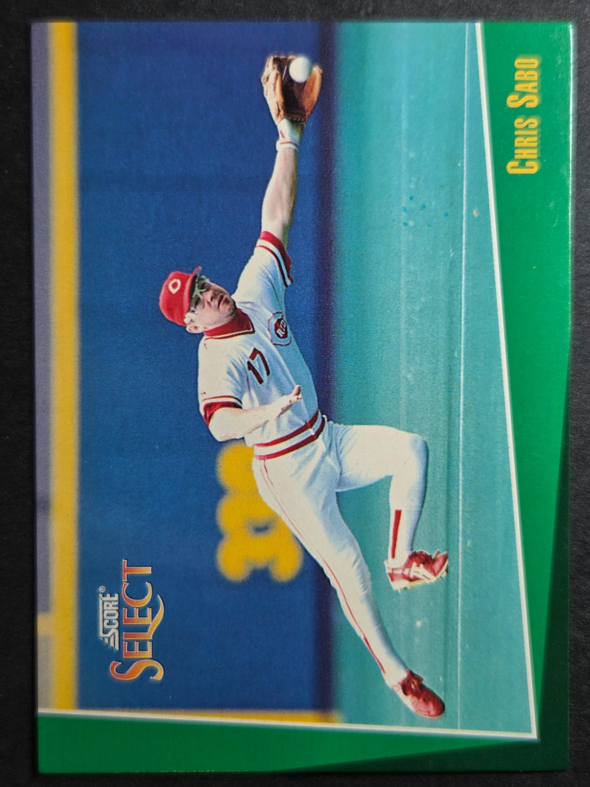 1993 Select Chris Sabo #135 Cincinnati Reds Excellent