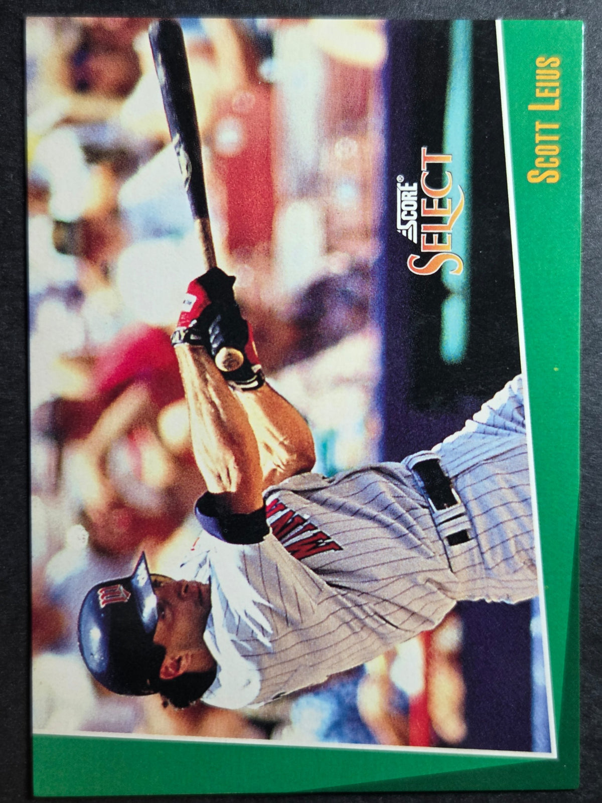 1993 Select Scott Leius #251 Minnesota Twins Excellent