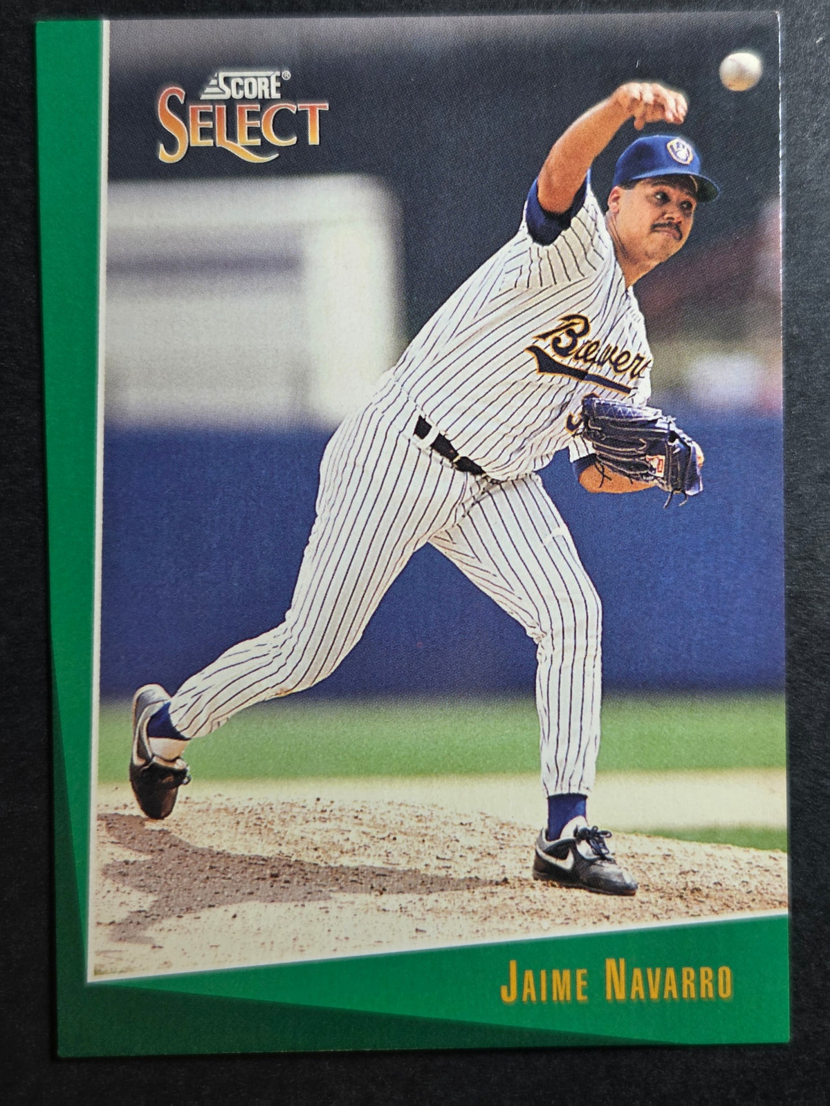 1993 Select Jaime Navarro #260 Milwaukee Brewers Excellent