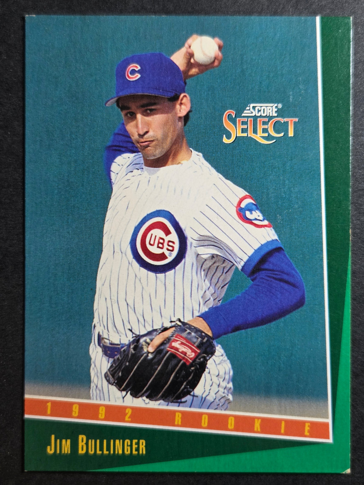 1993 Select Jim Bullinger #285 Chicago Cubs Excellent