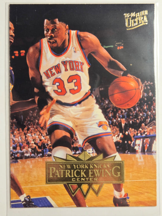 1995-96 Ultra Patrick Ewing #117 Knicks Near Mint or Better