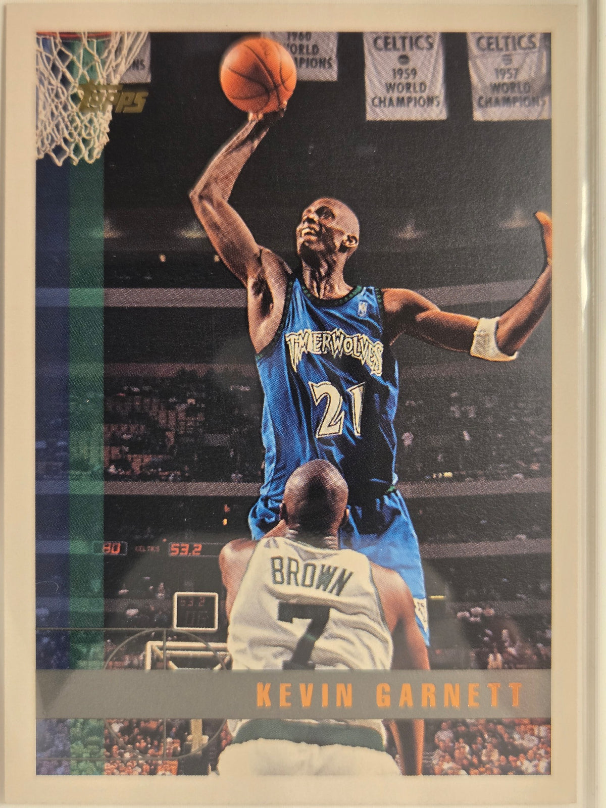 1997-98 Topps Kevin Garnett #148 Timberwolves Near Mint or Better