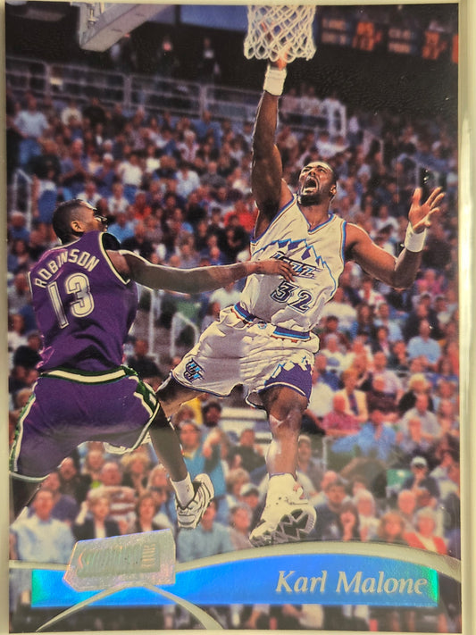 1997-98 Stadium Club Karl Malone #115 Jazz Excellent