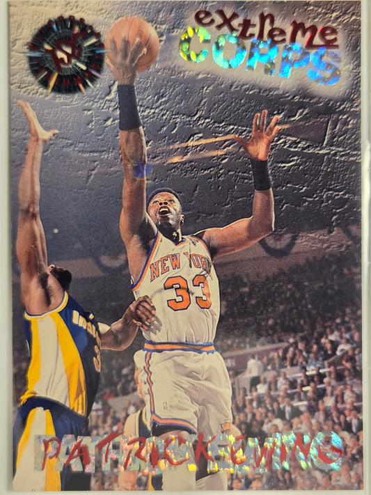 1995-96 Stadium Club Patrick Ewing #118 Knicks Excellent