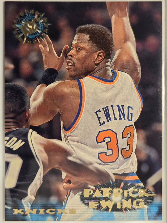 1995-96 Stadium Club Patrick Ewing #33 Knicks Excellent