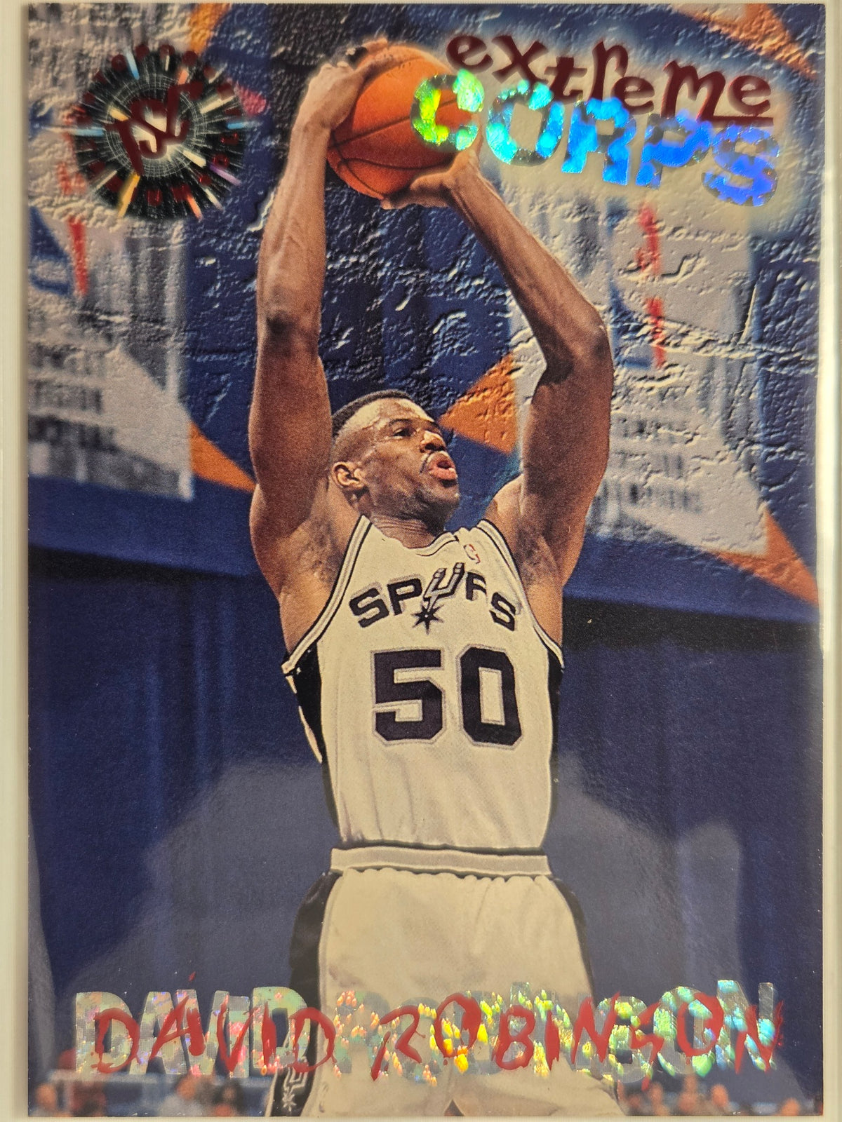 1995-96 Stadium Club David Robinson #124 Spurs Excellent