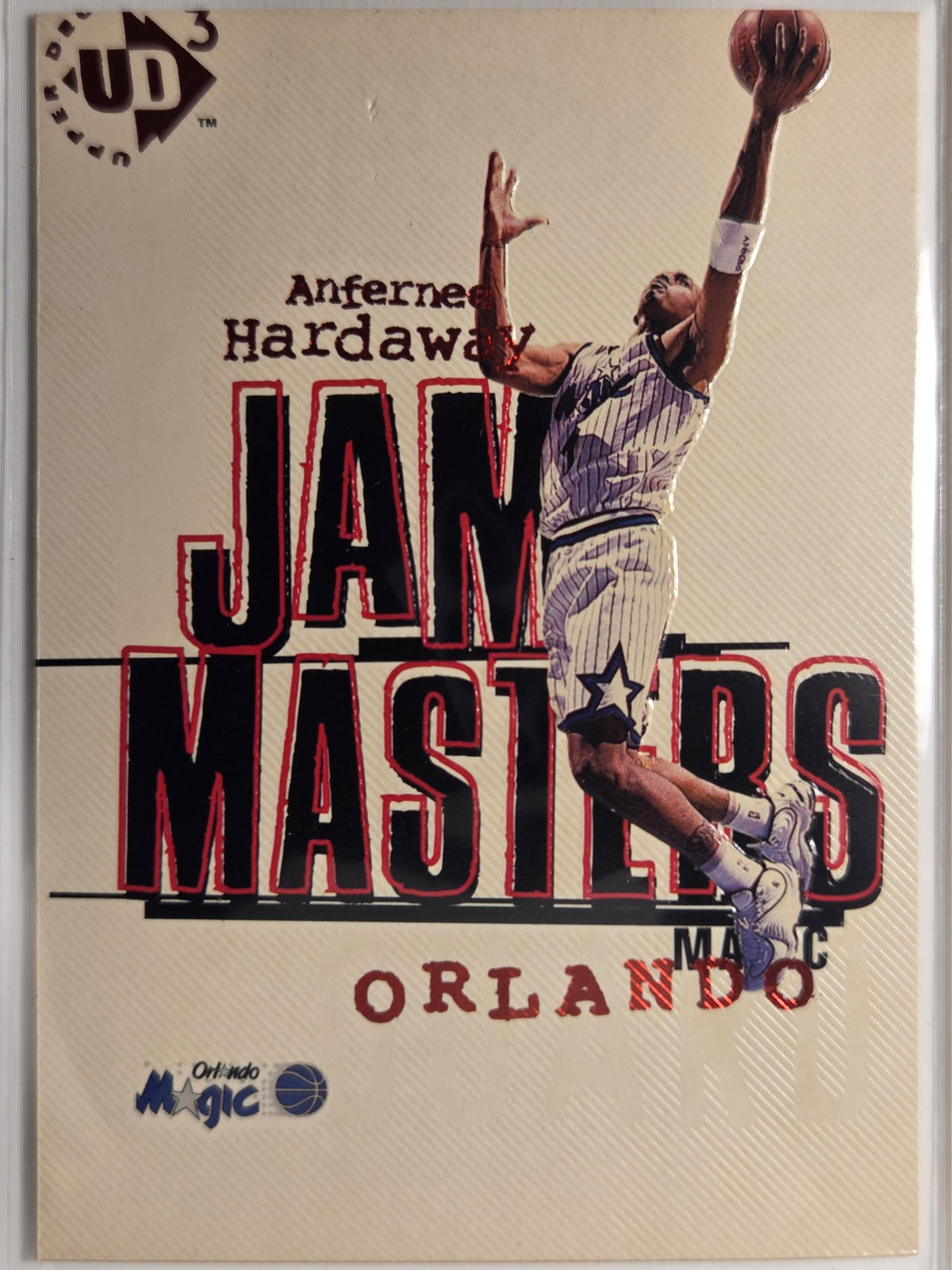 1997-98 Upper Deck UD3 Anfernee Hardaway #1 Orlando Magic Excellent