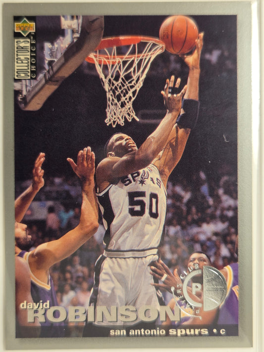1995-96 Collector's Choice #50 David Robinson Player's Club