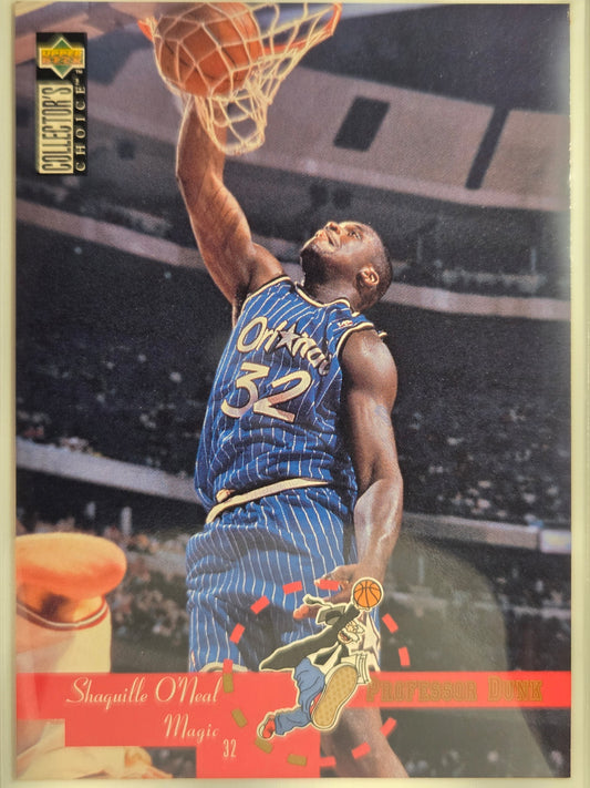 1995-96 Collector's Choice Shaquille O'Neal #202 Magic Excellent