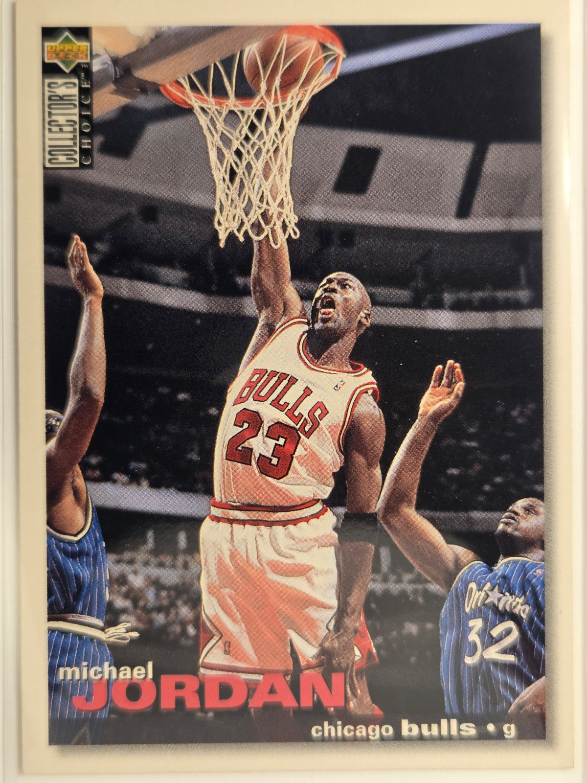 1995-96 Collector's Choice Michael Jordan #45 Bulls Excelente