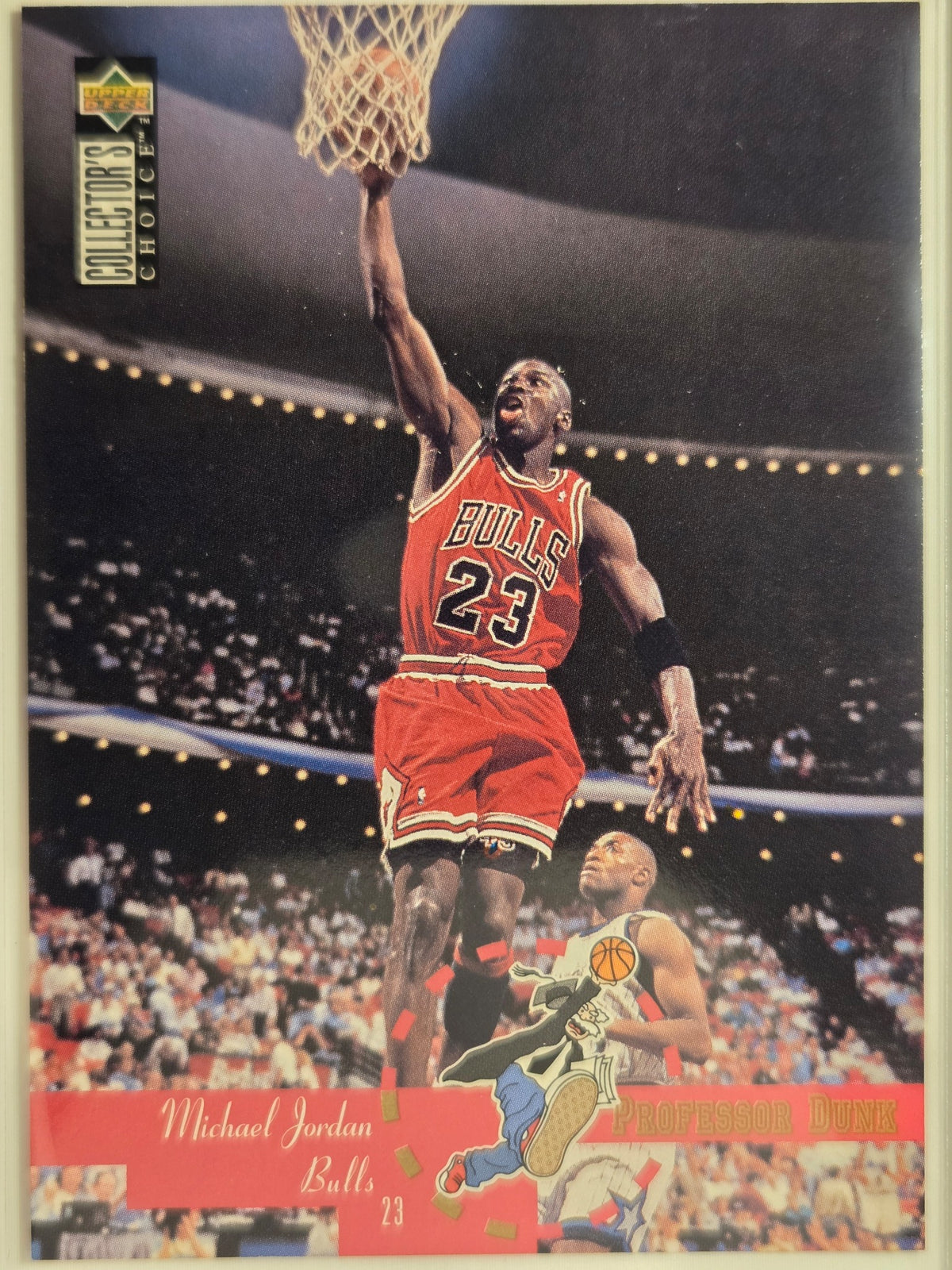 1995-96 Collector's Choice Michael Jordan #195 Bulls Excellent