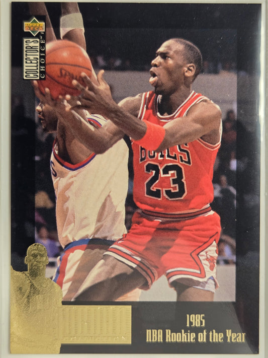 95-96 Collector's Choice Michael Jordan #JC1 Jordan Collection Bulls Excellent