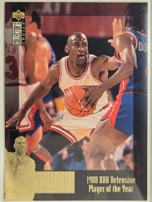 1995-96 Collector's Choice Michael Jordan #JC3 Jordan Collection Bulls Excellent