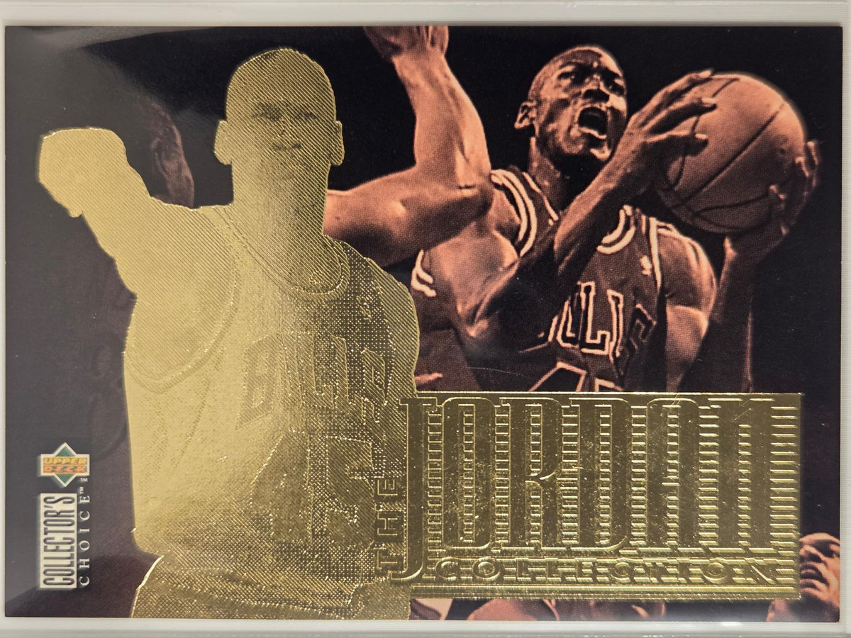 1995-96 Collector's Choice Michael Jordan #JC4 Jordan Collection Bulls Excellent