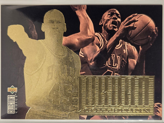 1995-96 Collector's Choice Michael Jordan #JC4 Jordan Collection Bulls Excellent