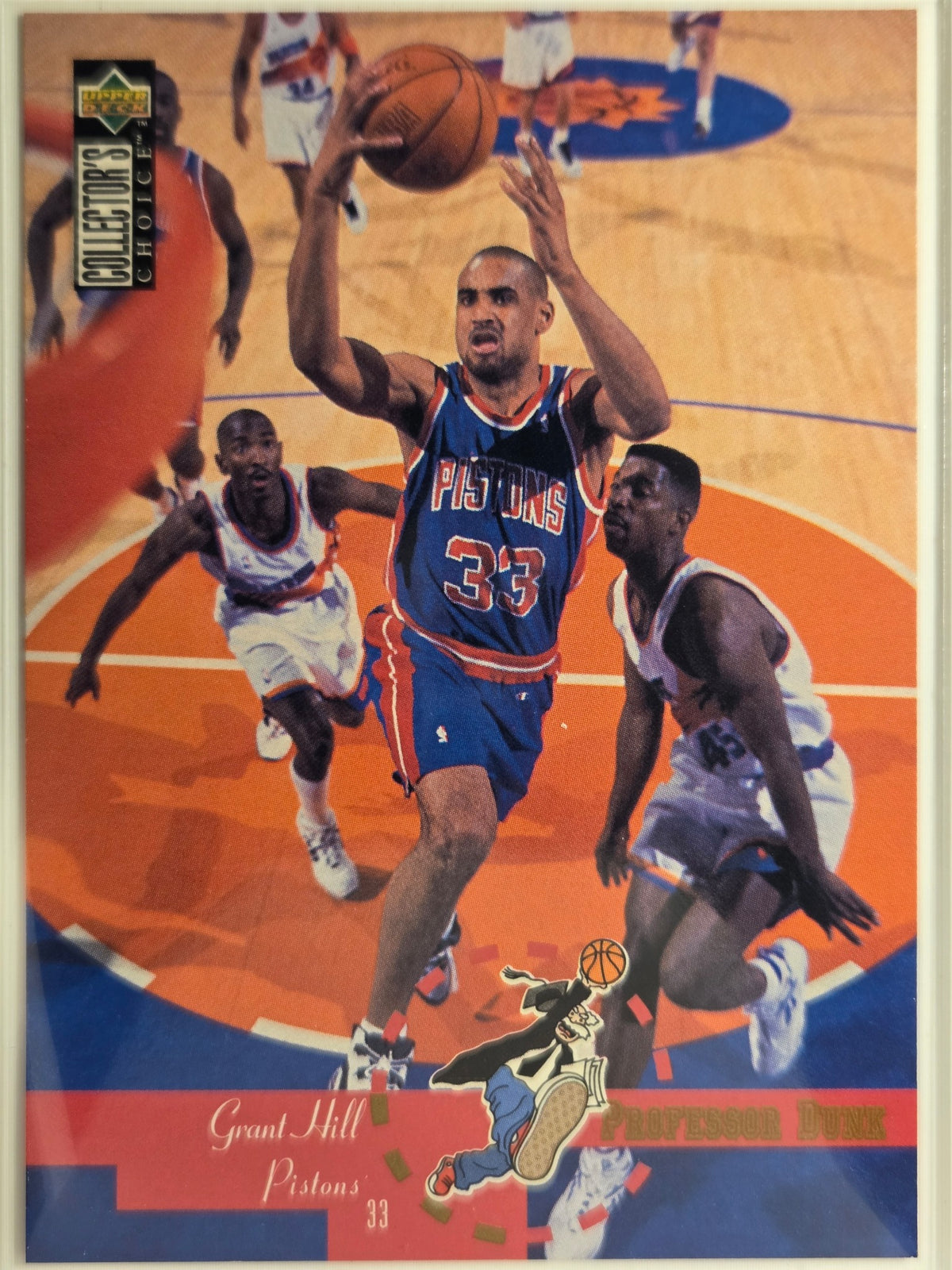 1995-96 Collector's Choice Grant Hill #198 Pistons Excellent