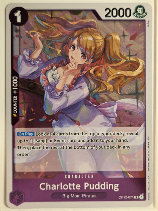 Legacy of the Master Charlotte Pudding #OP12-071 Near Mint or Better