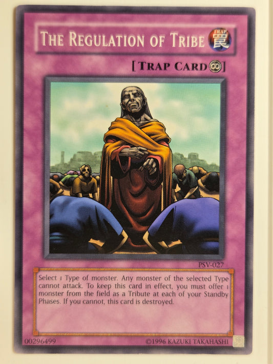 Pharaoh's Servant The Regulation of Tribe #PSV-027 Near Mint or Better