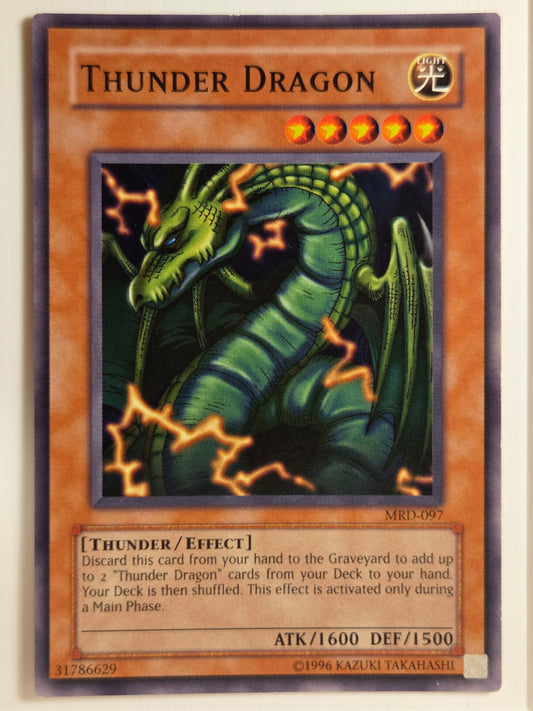 Metal Raiders Thunder Dragon #MRD-097 Lightly played