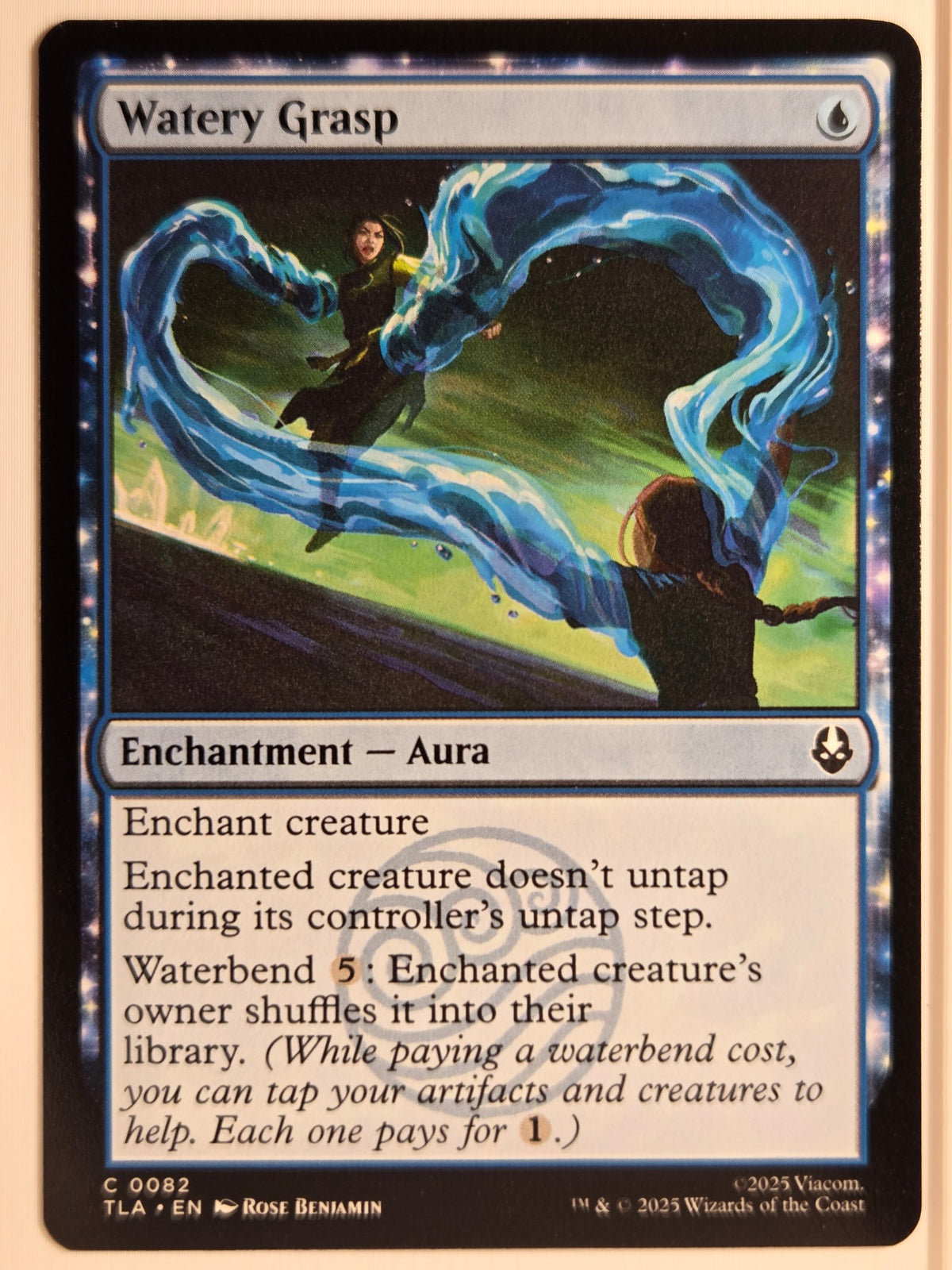 Avatar: The Last Airbender Watery Grasp #82 Near Mint or Better