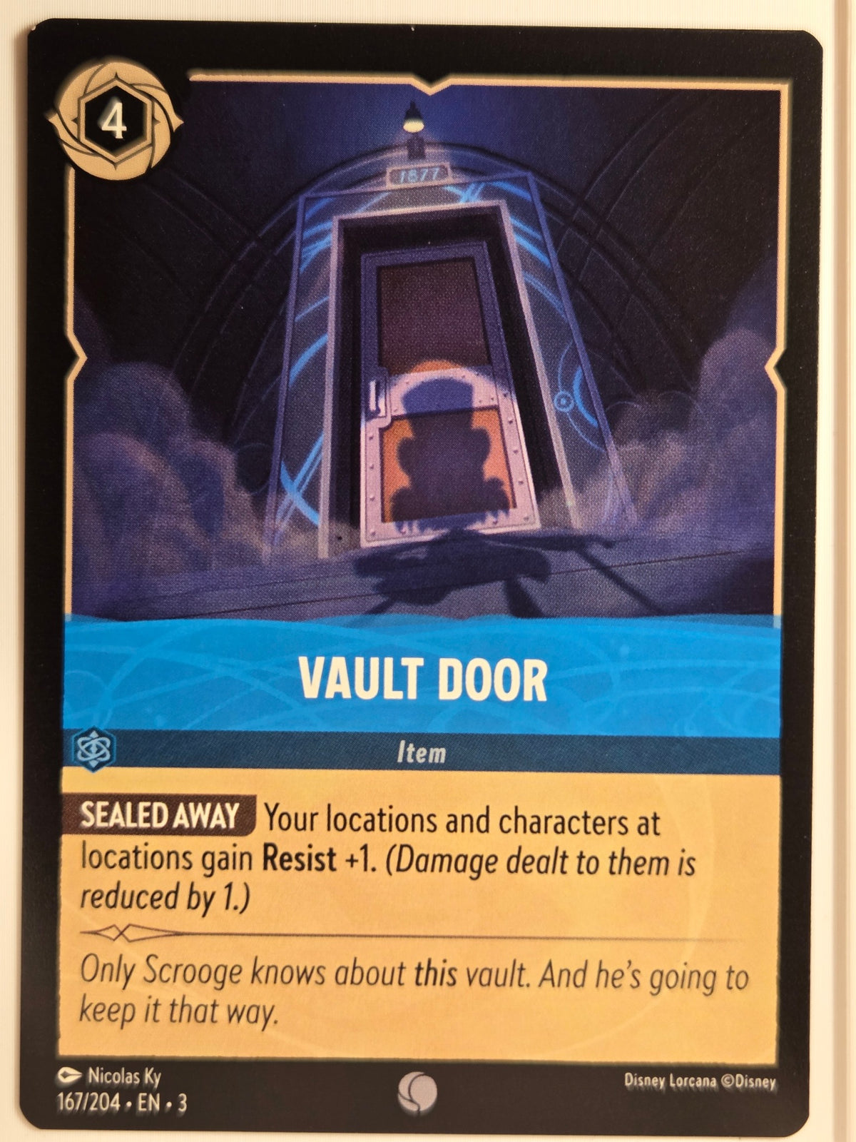 Into the Inklands Vault Door #167/204 Near Mint or Better
