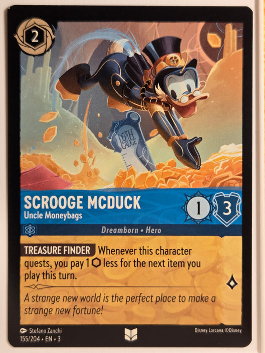 Into the Inklands Scrooge McDuck #155/204 Near Mint or Better
