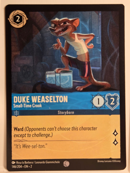 Rise of the Floodborn Duke Weaselton #146/204 Near Mint or Better