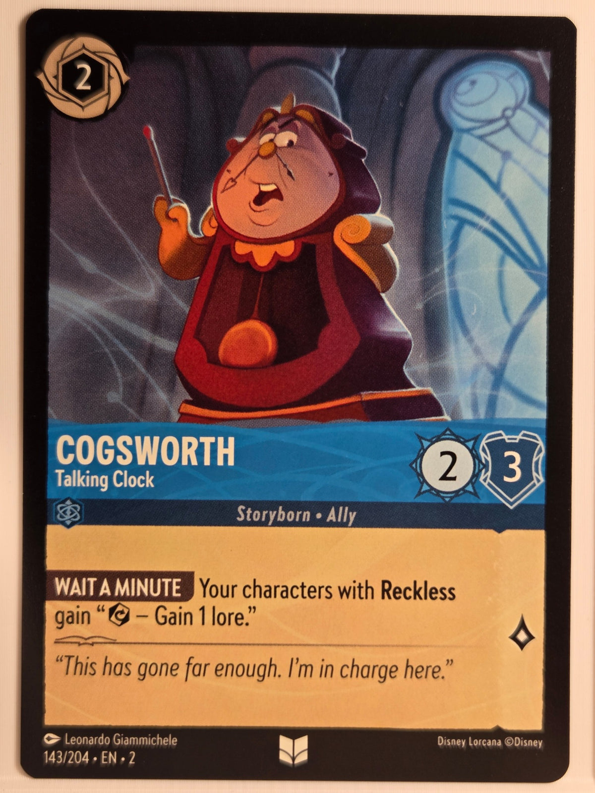 Rise of the Floodborn Cogsworth #143/204 Near Mint or Better